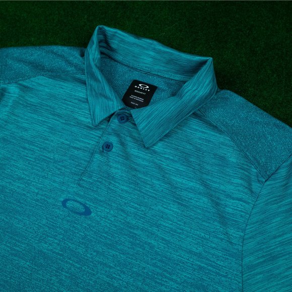 Oakley Heather Teal Polo - Picture 4 of 4